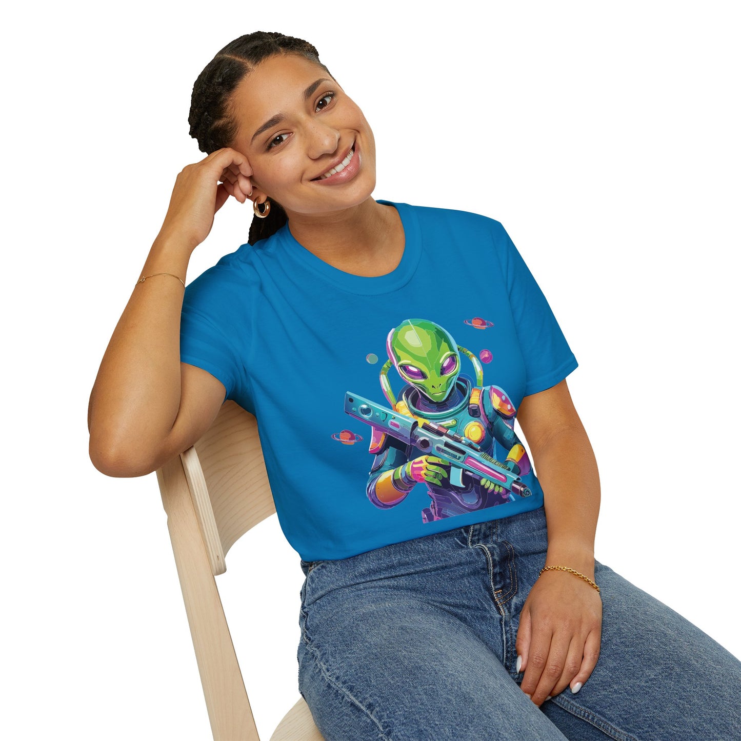 Alien T Shirt, Cosmos Shirt, Shirt with Aliens, Cosmo Shirts