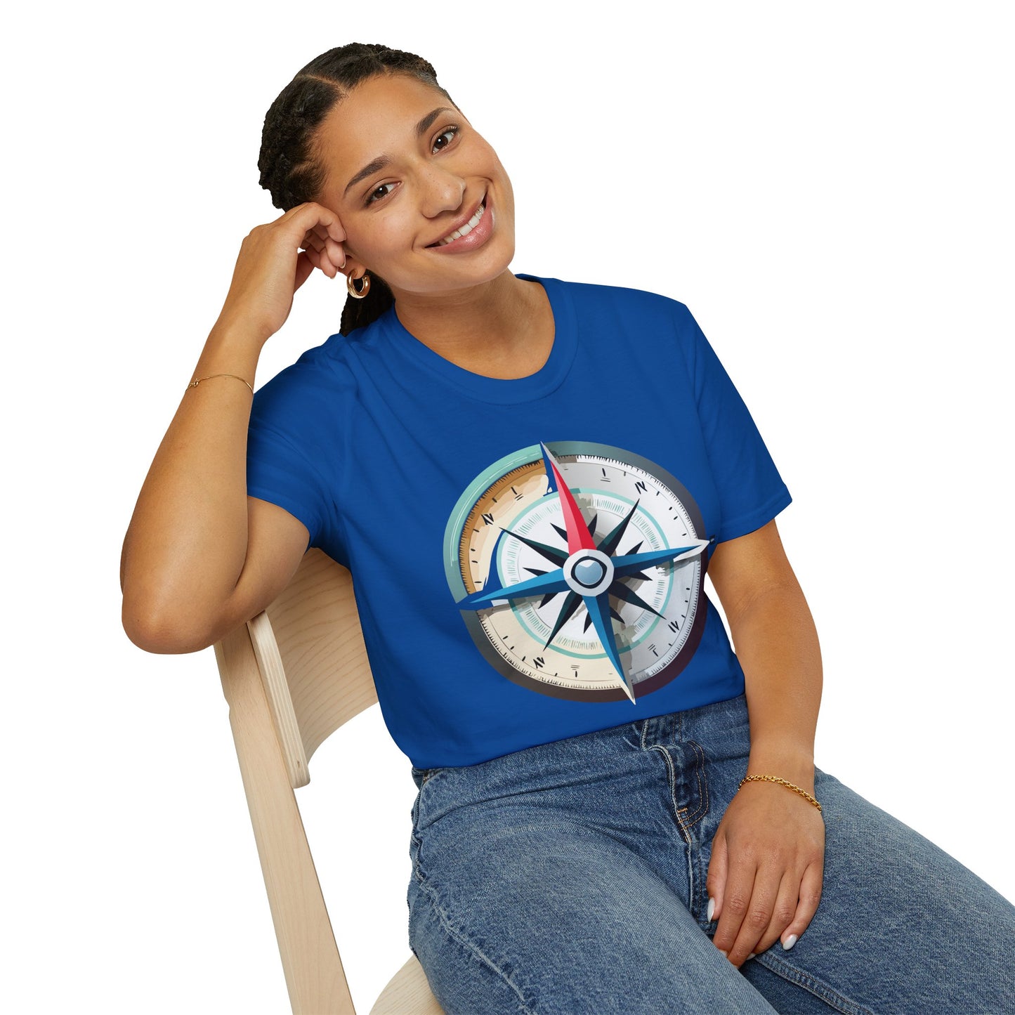 Compass T Shirt, Compass Shirt, Shirt with Compass, Navigator Shirt