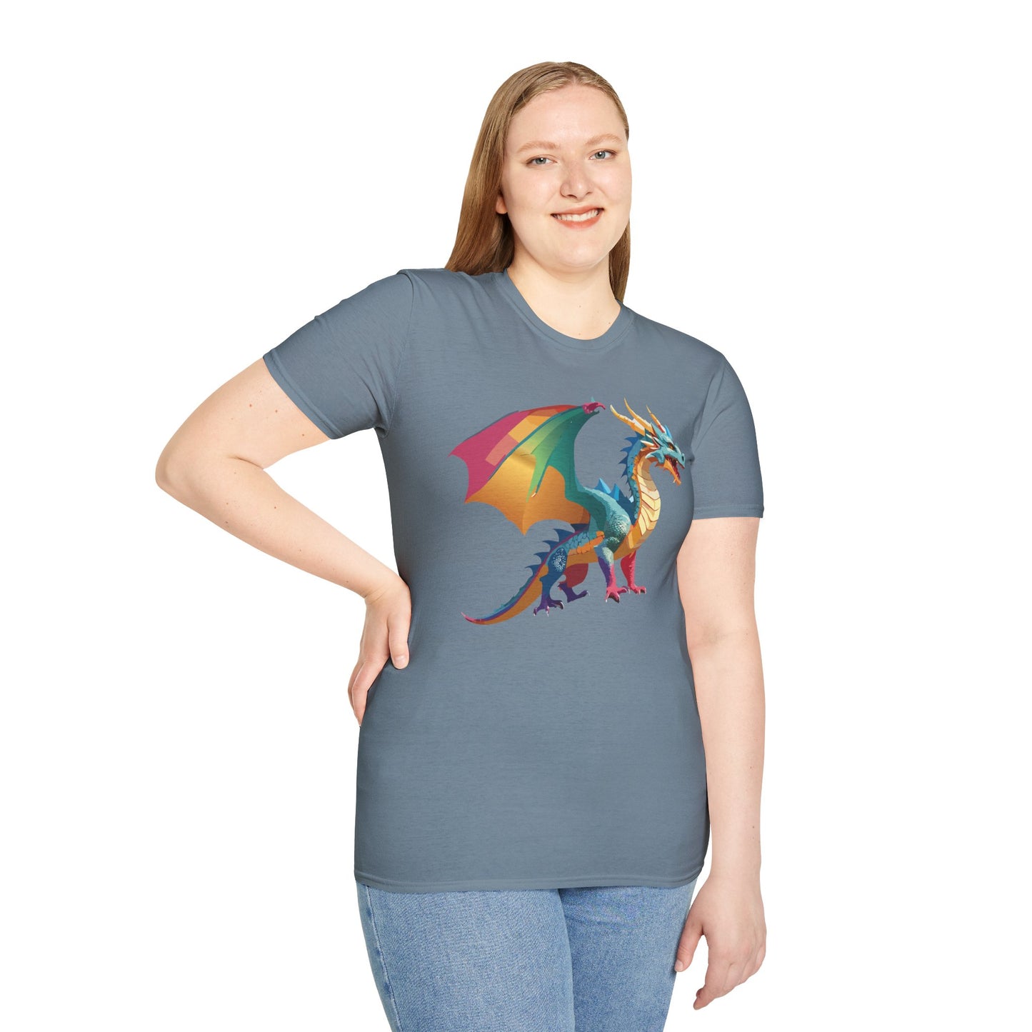 Dragon T Shirt, Dragon Shirt, Shirt with Animals, Animal Shirt