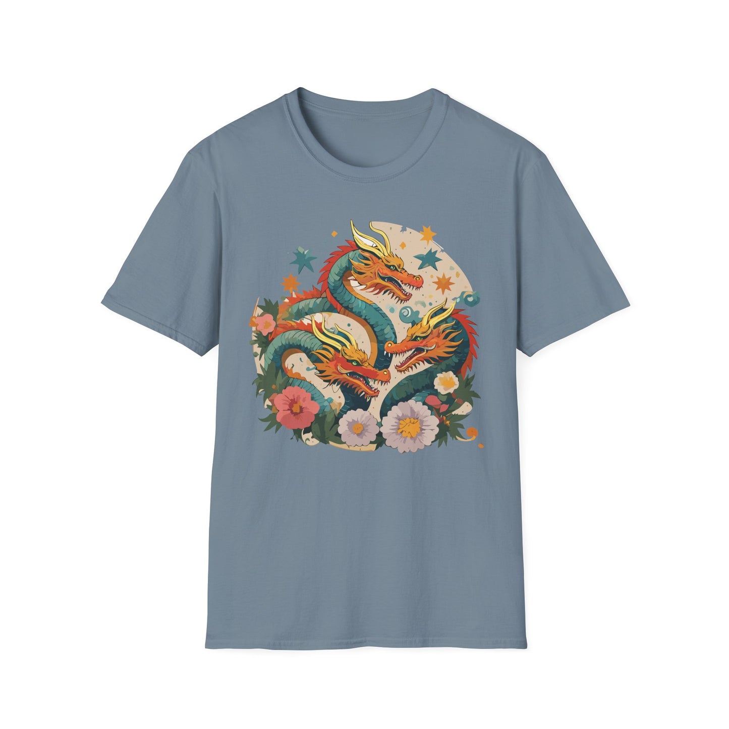 Dragon T Shirt, Dragon Shirt, Shirt with Animals, Animal Shirt
