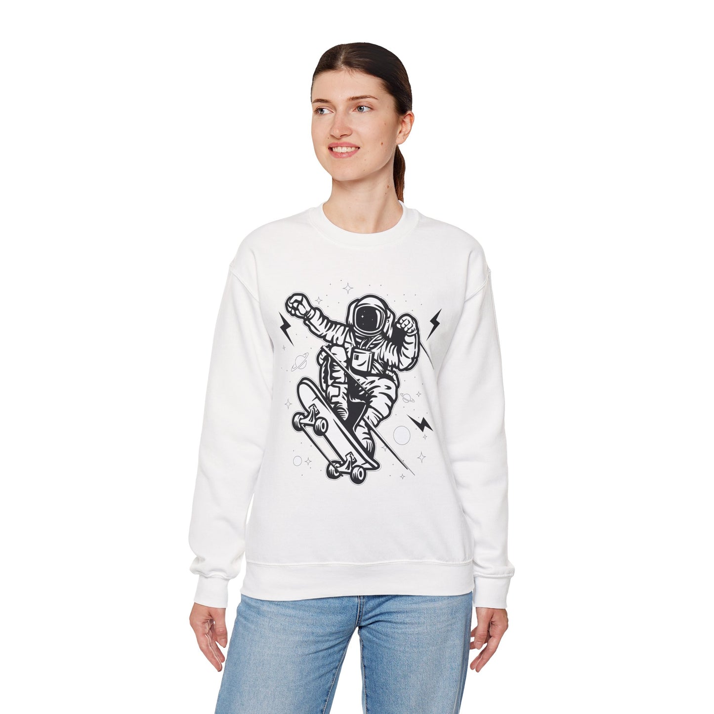 Space Shuttle Sweatshirt, Cosmic Sweatshirt, Astronaut Sweatshirt, Space Cosmic Sweatshirt