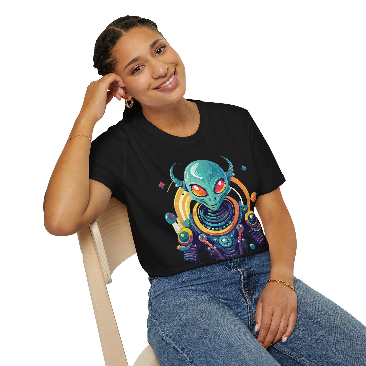 Alien T Shirt, Cosmos Shirt, Shirt with Aliens, Cosmo Shirts