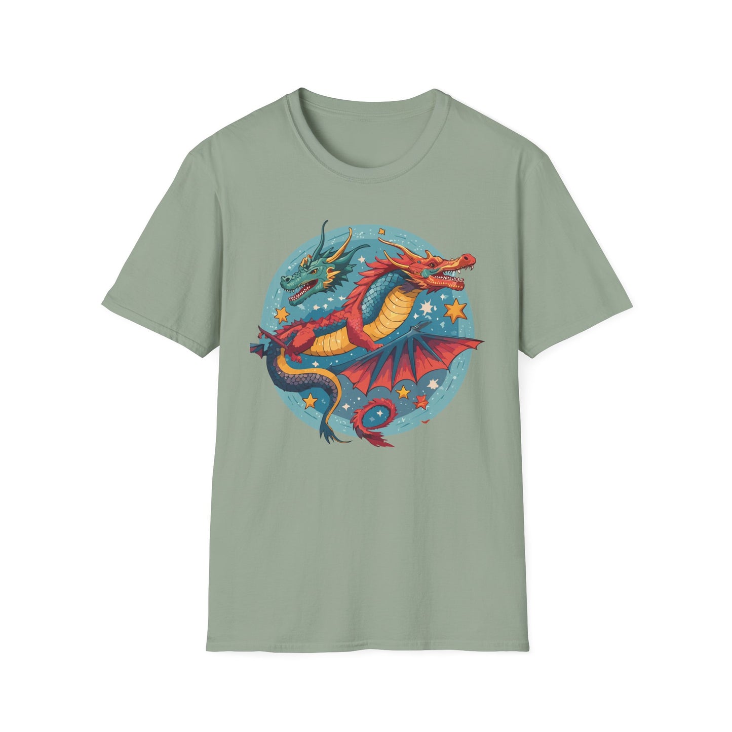 Dragon T Shirt, Dragon Shirt, Shirt with Animals, Animal Shirt