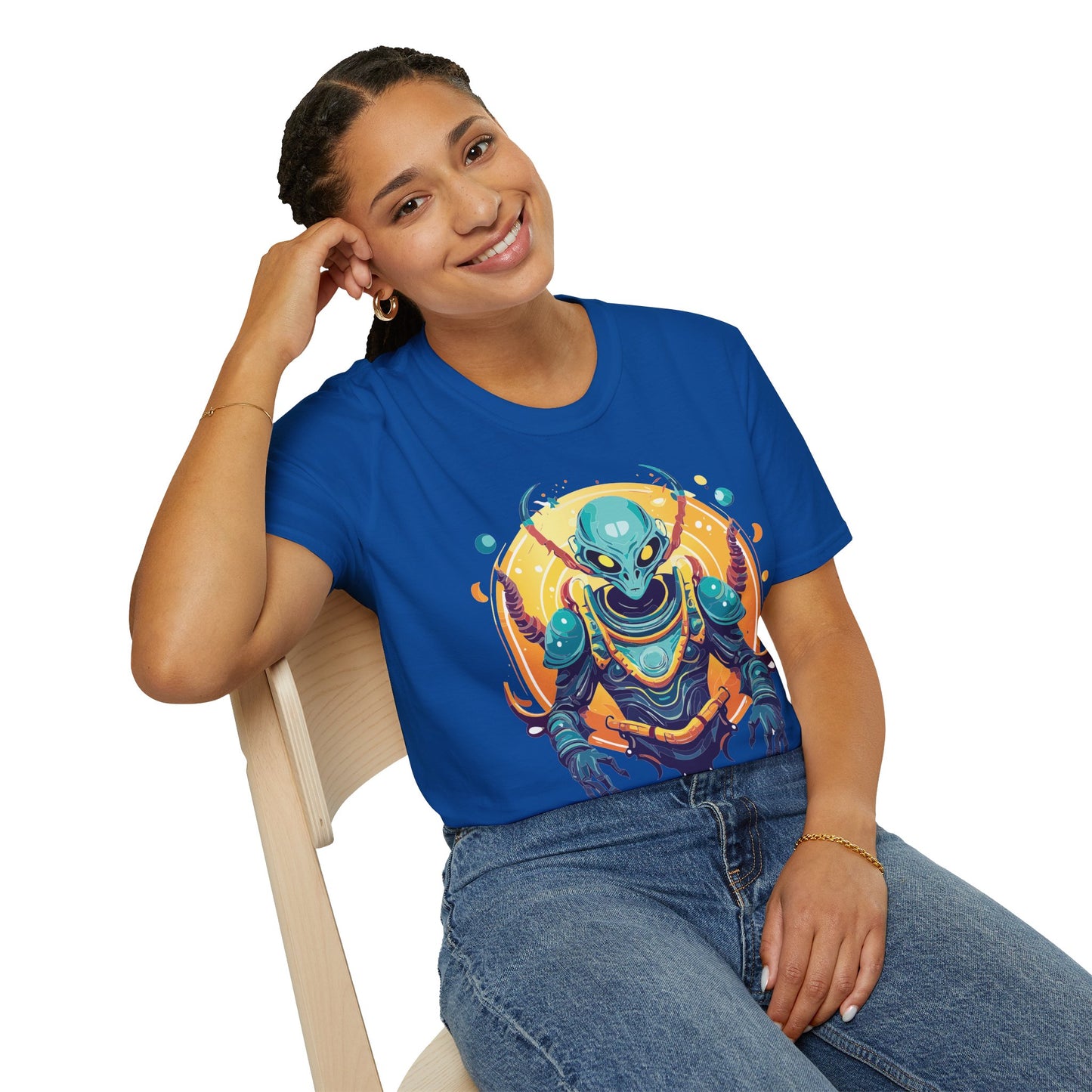 Alien T Shirt, Cosmos Shirt, Shirt with Aliens, Cosmo Shirts