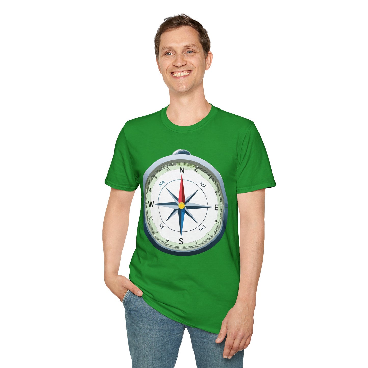 Compass T Shirt, Compass Shirt, Shirt with Compass, Navigator Shirt
