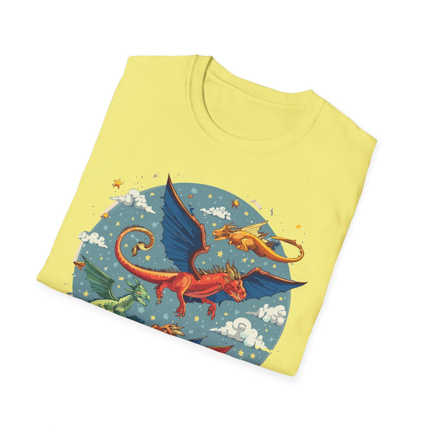 Dragon T Shirt, Dragon Shirt, Shirt with Animals, Animal Shirt