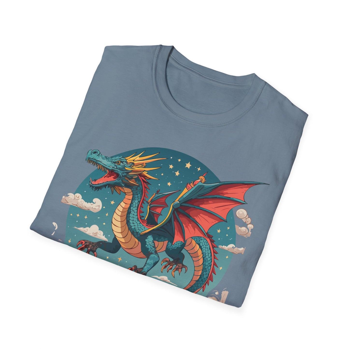 Dragon T Shirt, Dragon Shirt, Shirt with Animals, Animal Shirt