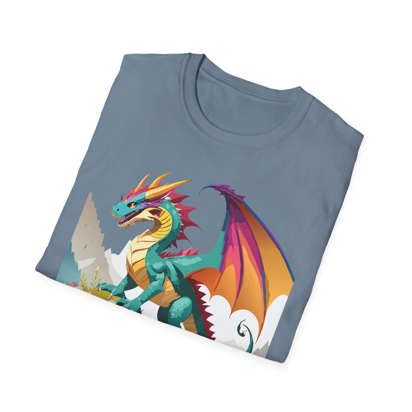 Dragon T Shirt, Dragon Shirt, Shirt with Animals, Animal Shirt