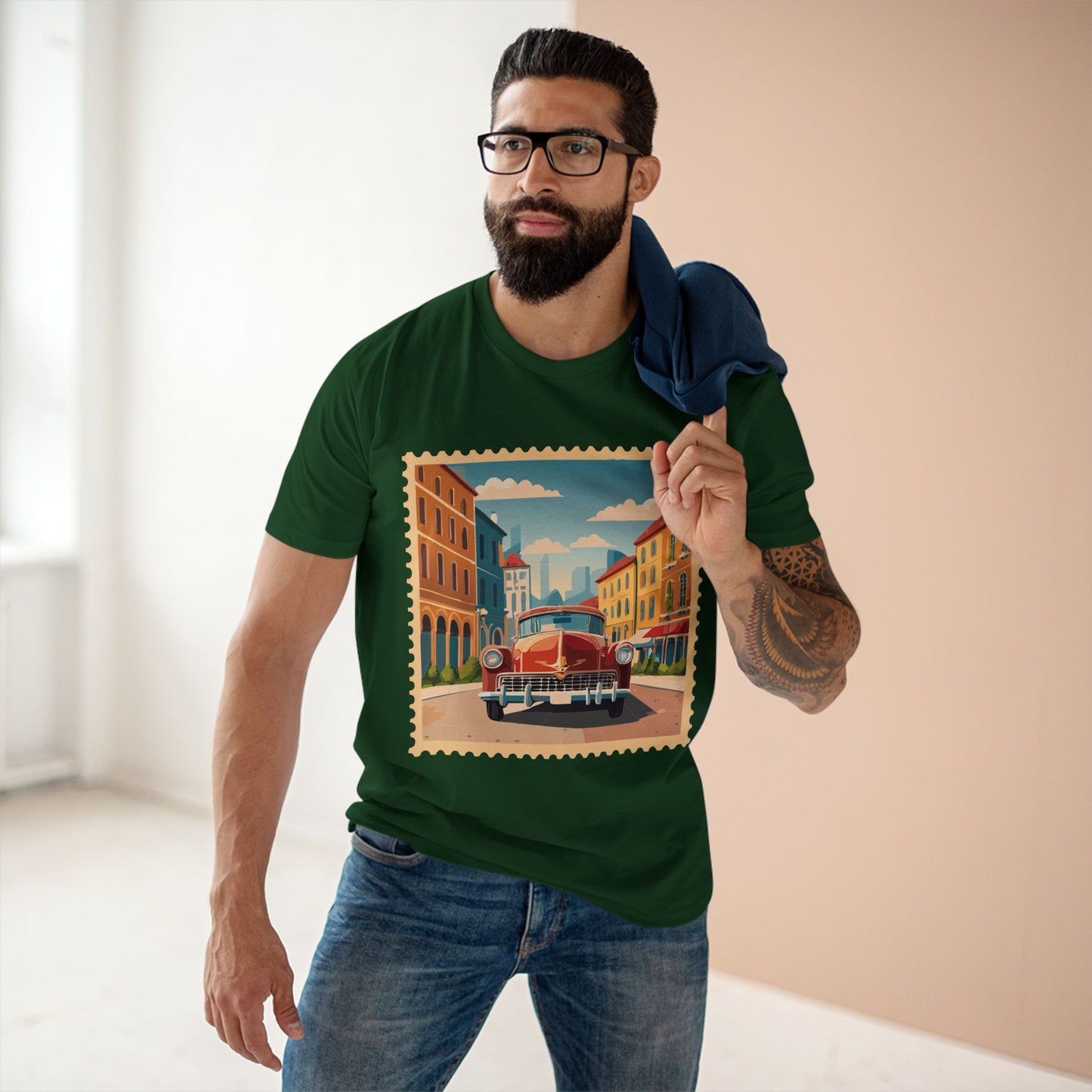 Stamp Shirt, Postage Stamp Shirt