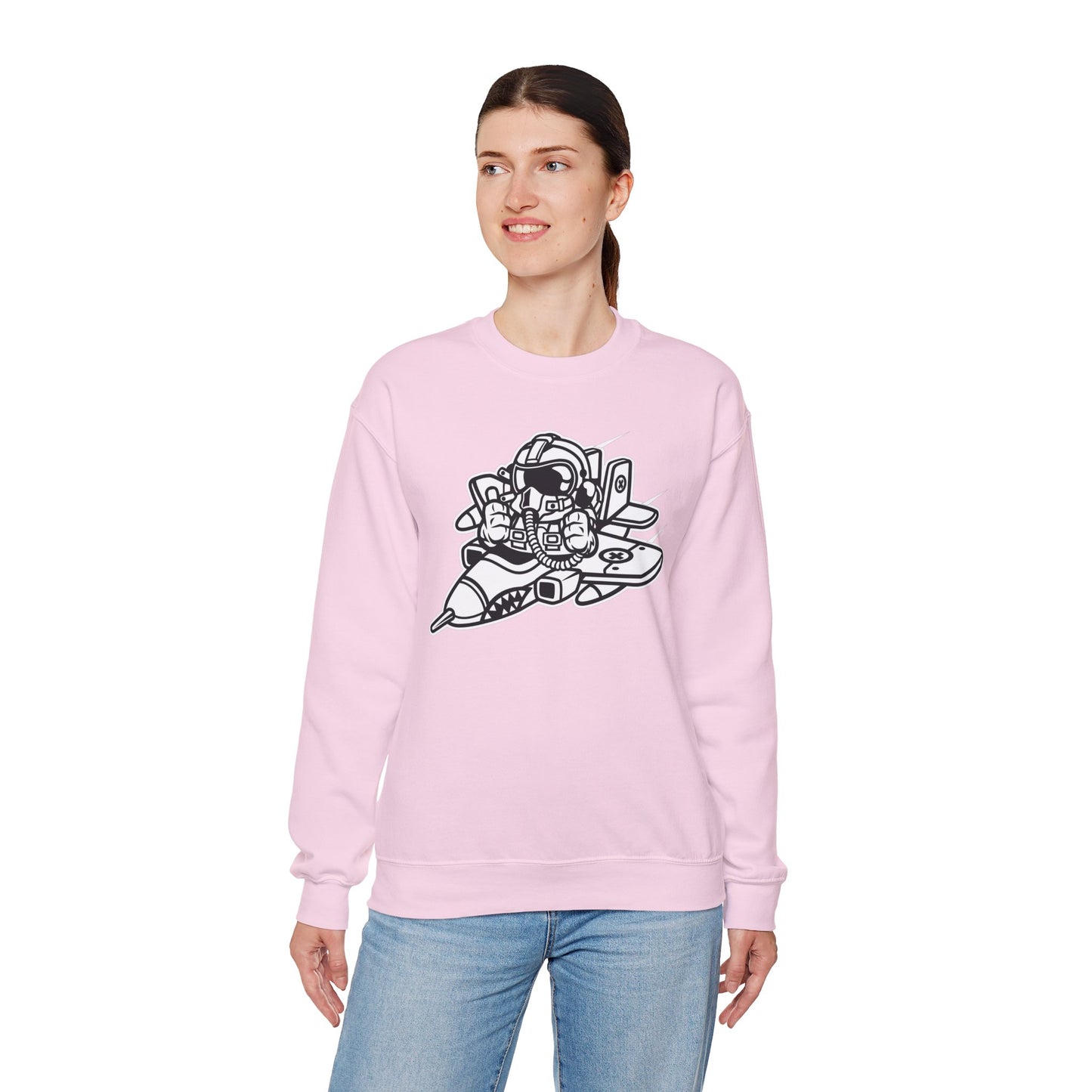 Space Shuttle Sweatshirt, Cosmic Sweatshirt, Astronaut Sweatshirt, Space Cosmic Sweatshirt