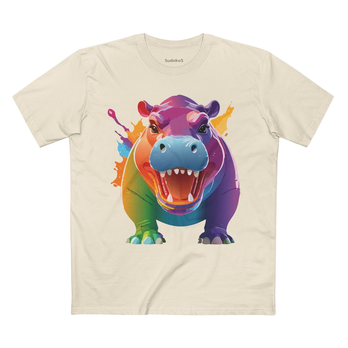 Animal Shirt, Hippo Shirt - SudokuS