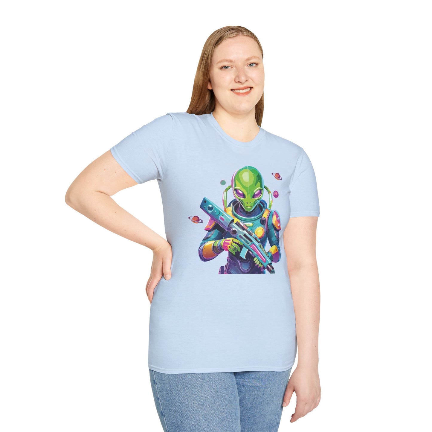 Alien T Shirt, Cosmos Shirt, Shirt with Aliens, Cosmo Shirts