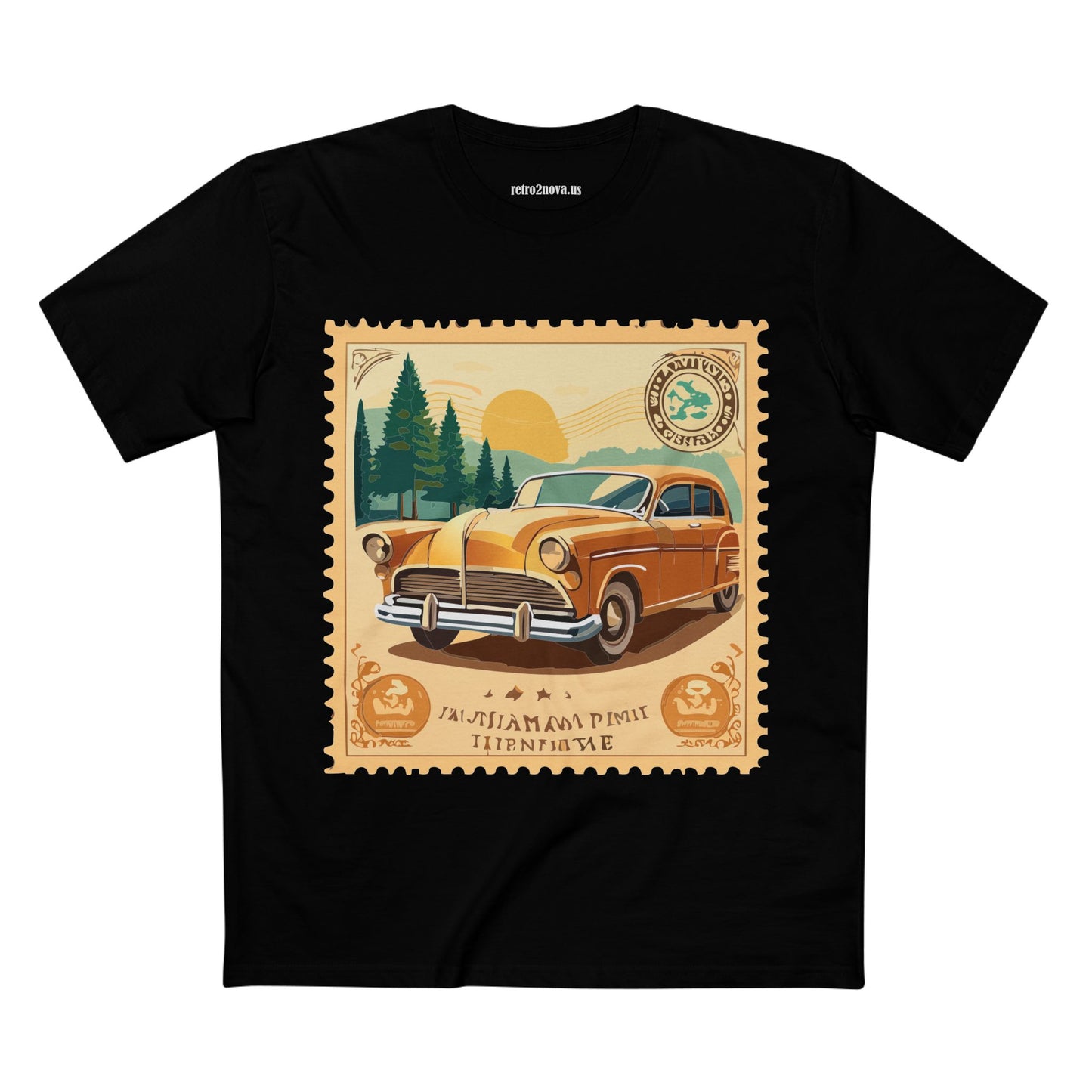 Stamp Shirt, Postage Stamp Shirt
