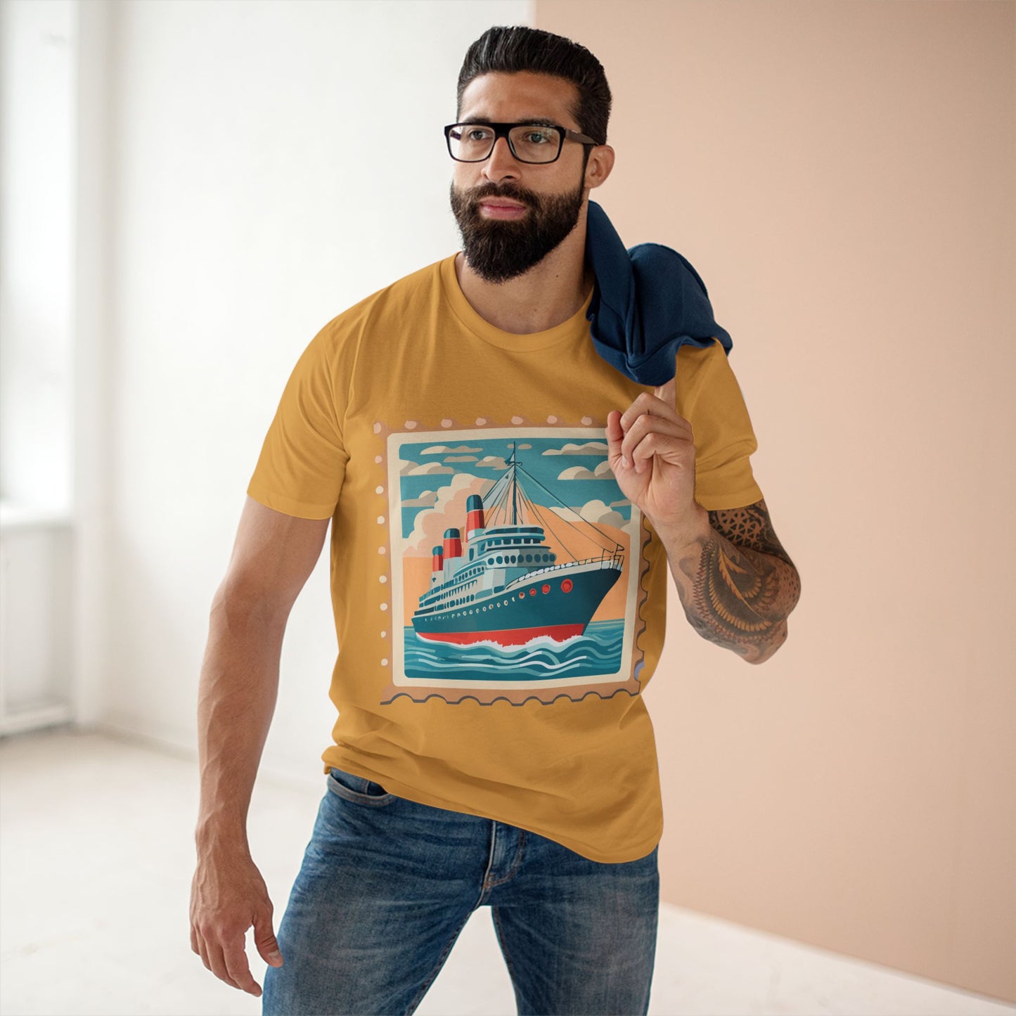 Stamp Shirt, Postage Stamp Shirt