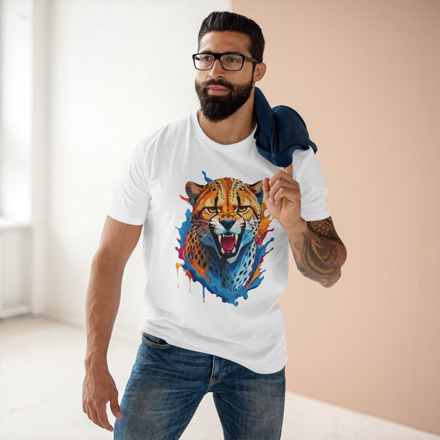 Animal Shirt, Cheetah Shirt - SudokuS