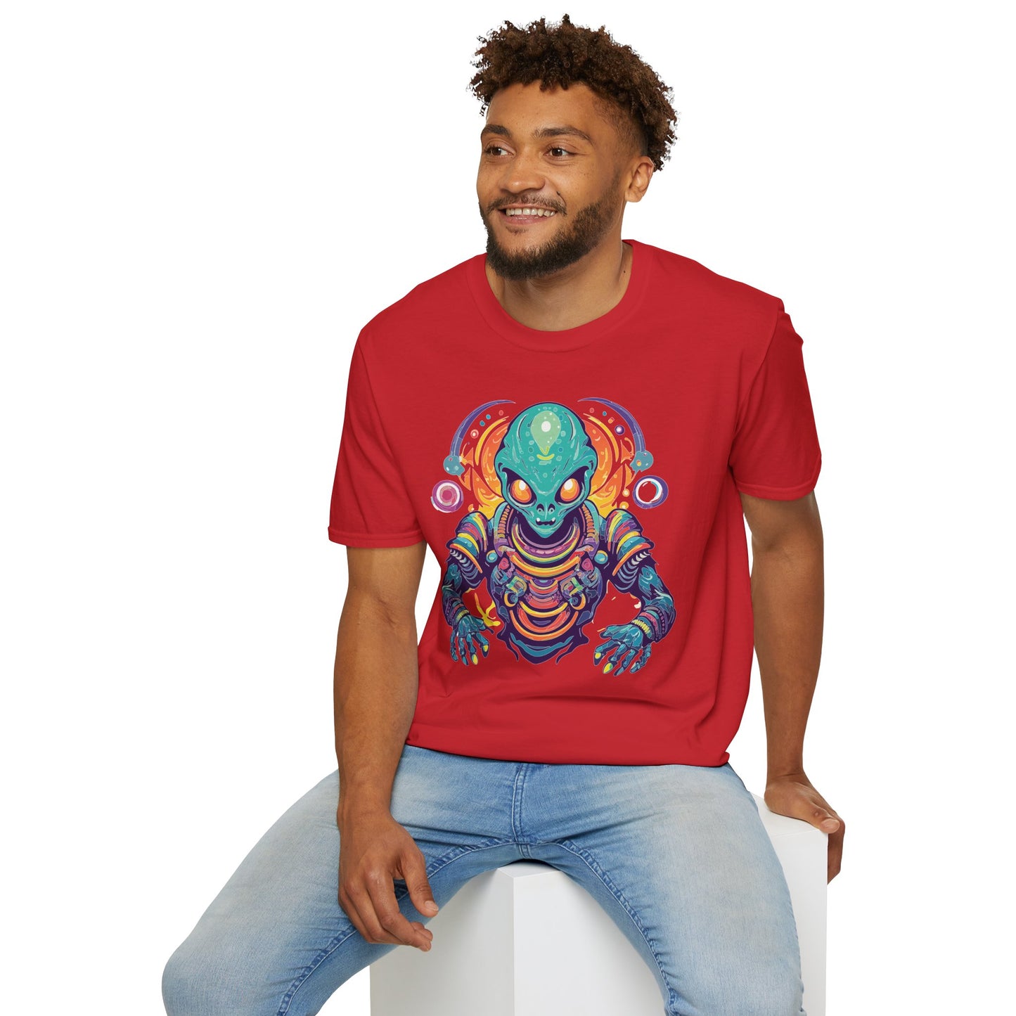 Alien T Shirt, Cosmos Shirt, Shirt with Aliens, Cosmo Shirts