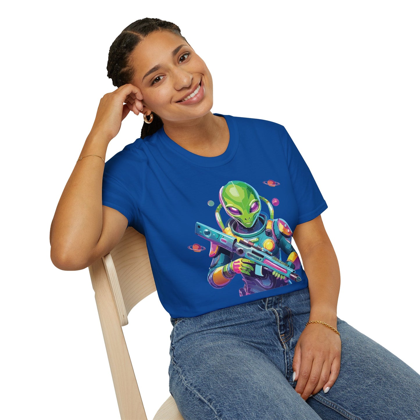 Alien T Shirt, Cosmos Shirt, Shirt with Aliens, Cosmo Shirts
