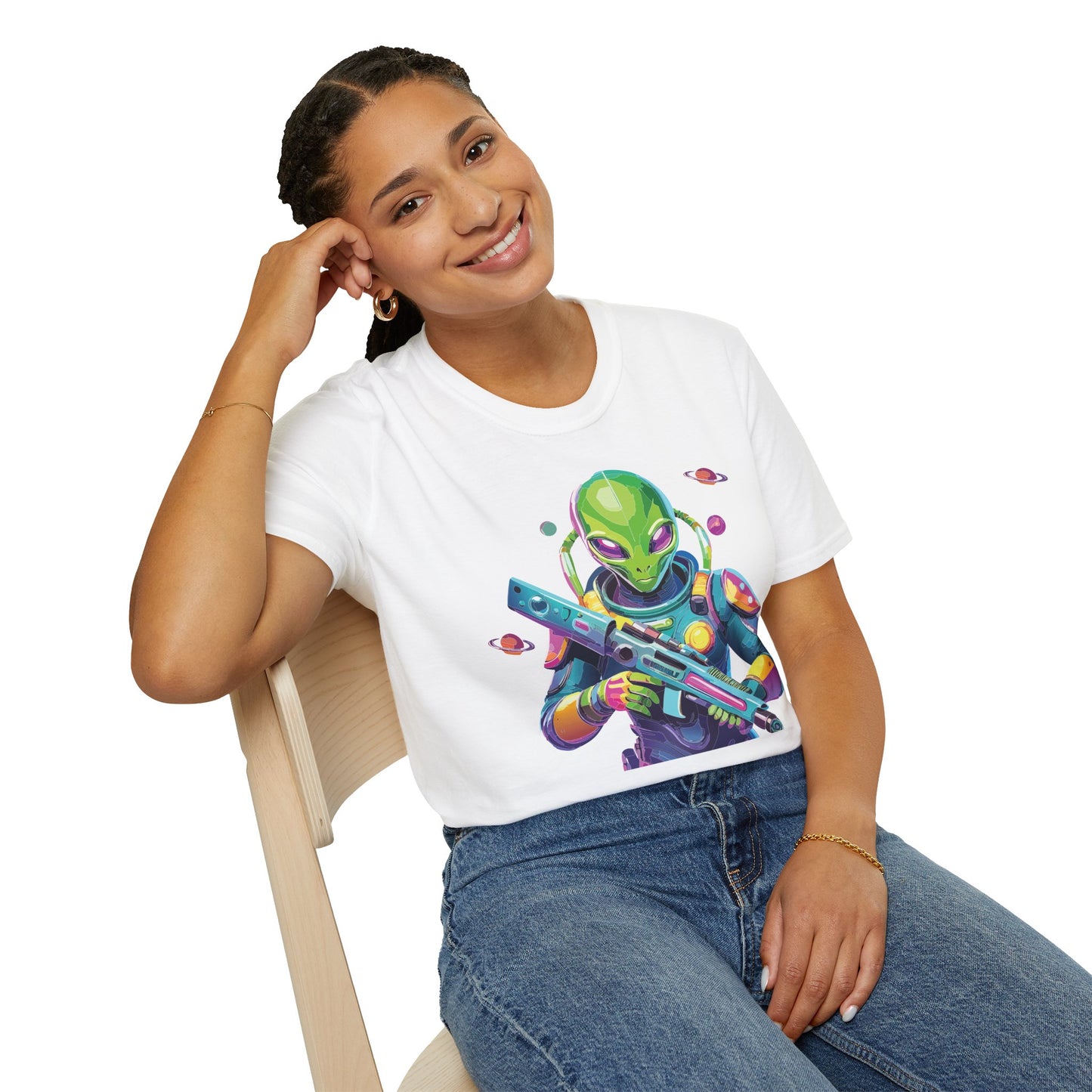 Alien T Shirt, Cosmos Shirt, Shirt with Aliens, Cosmo Shirts
