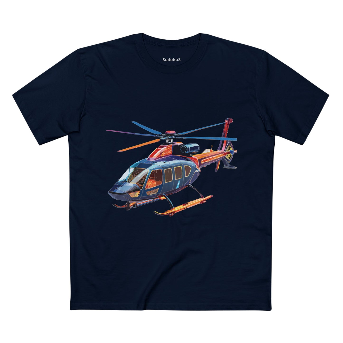 Helicopter Shirt, Chopper Shirt - SudokuS
