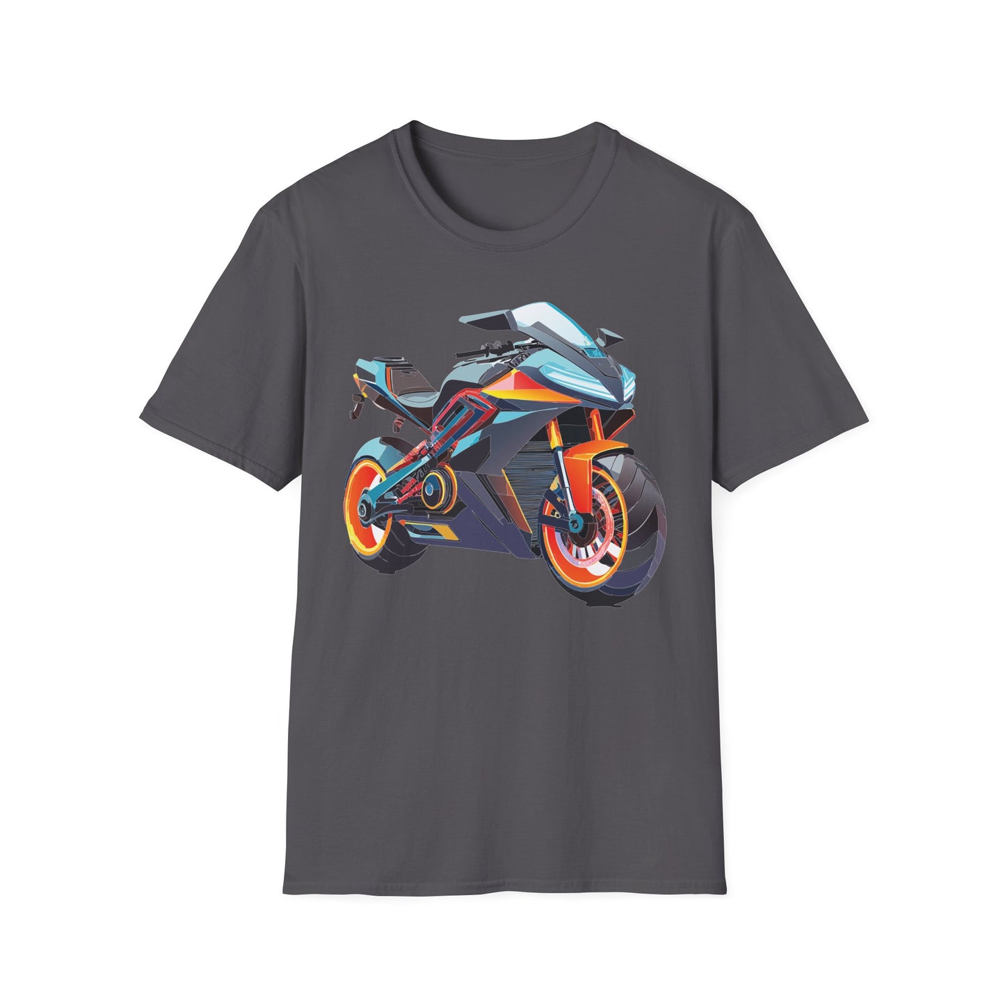 Bike T Shirt, Moto Shirt, Shirt with Motorcycle, MTB T Shirts
