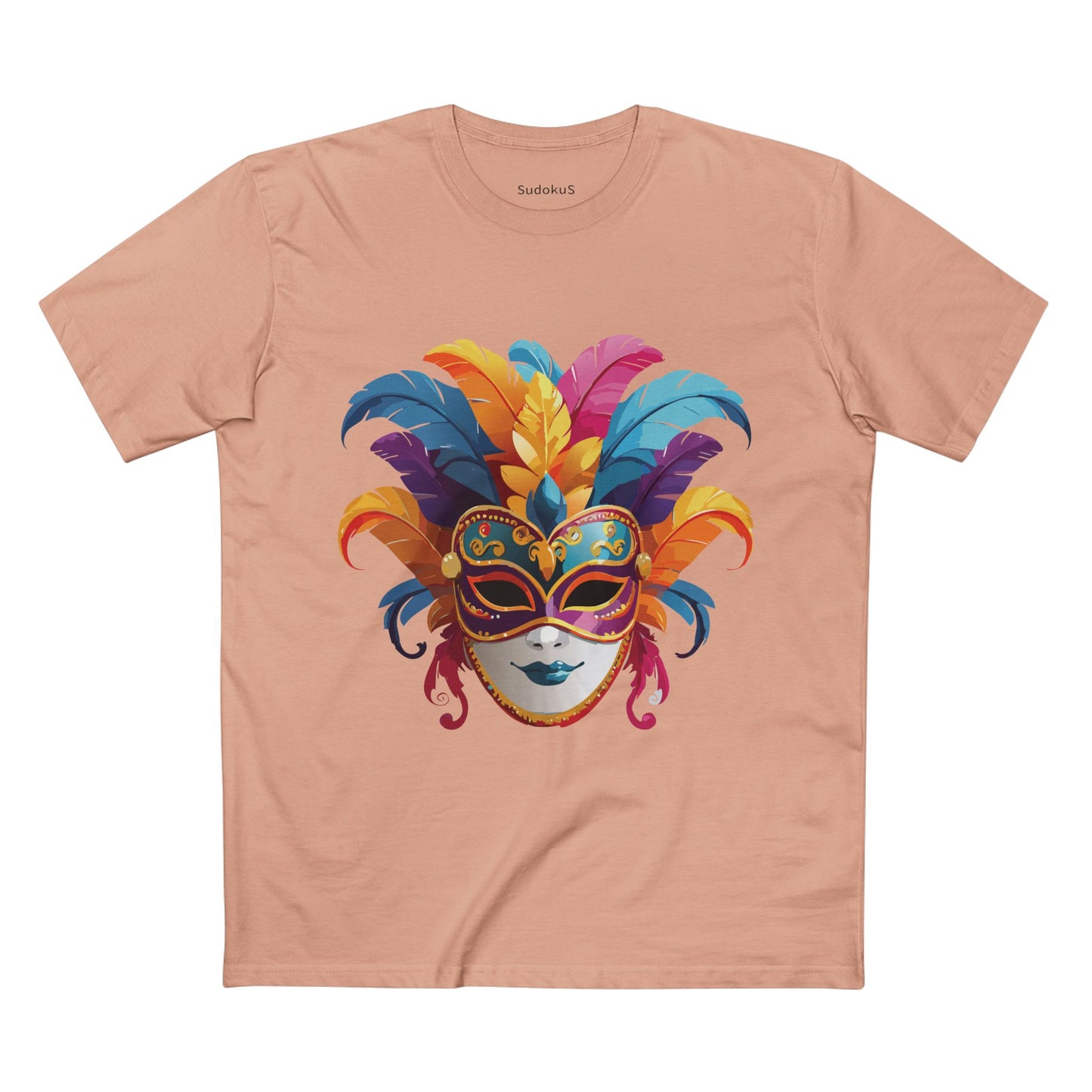 Mask Shirt, Shirt with Face - SudokuS