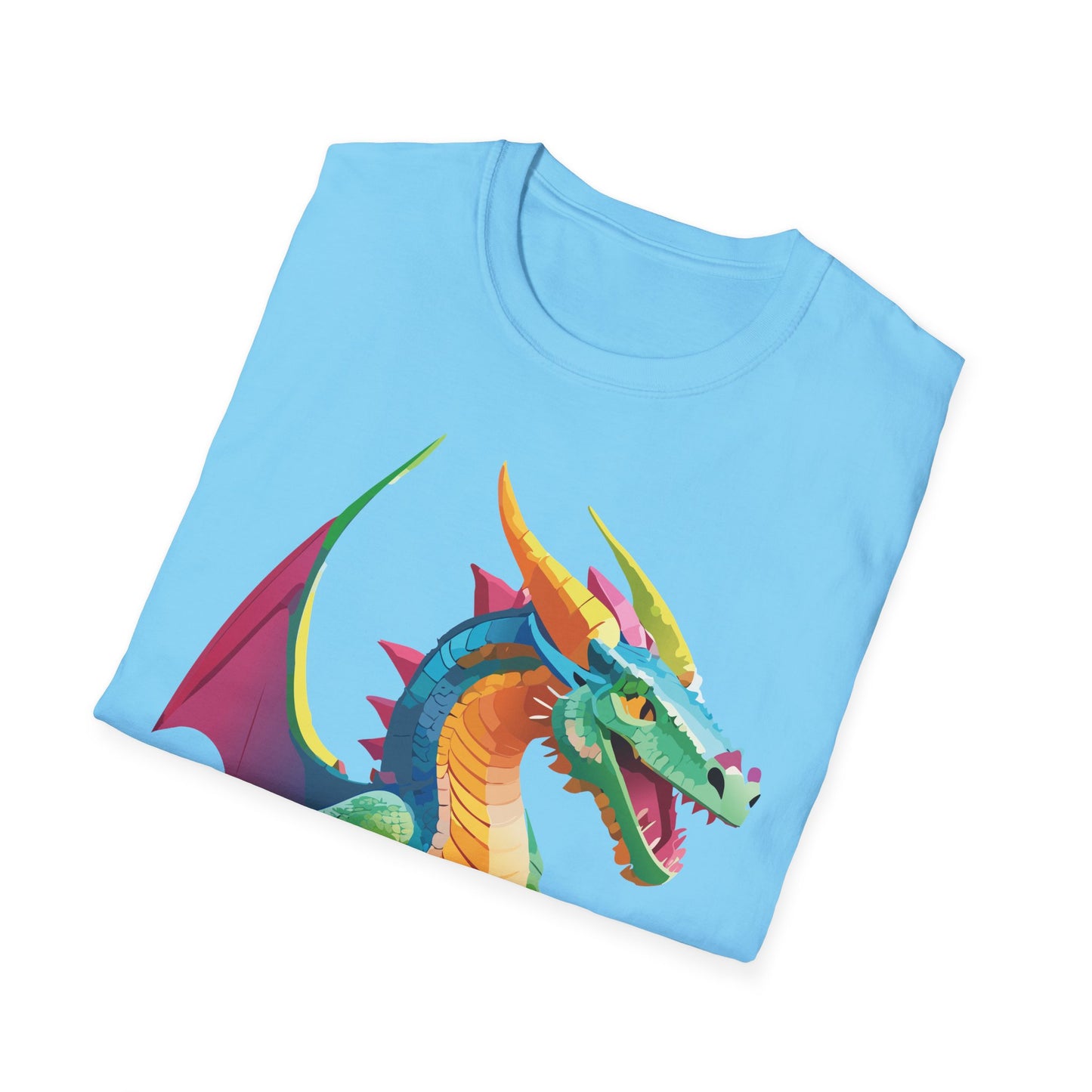 Dragon T Shirt, Dragon Shirt, Shirt with Animals, Animal Shirt