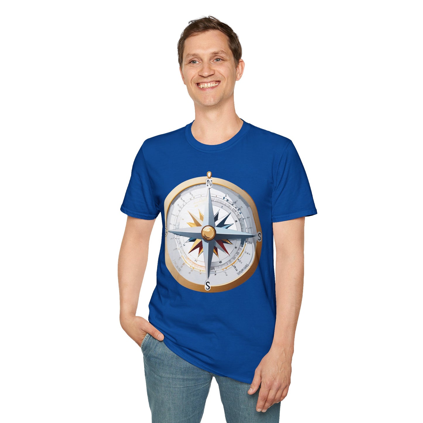 Compass T Shirt, Compass Shirt, Shirt with Compass, Navigator Shirt