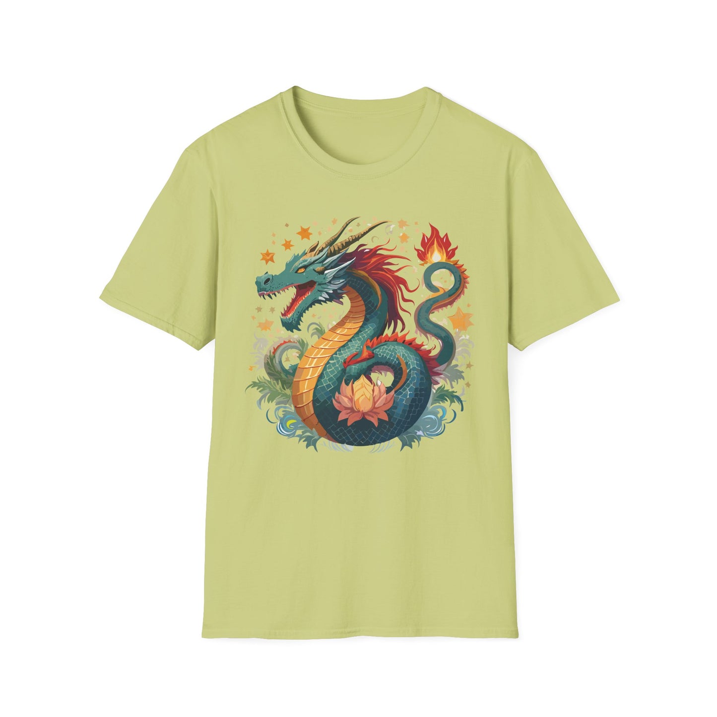 Dragon T Shirt, Dragon Shirt, Shirt with Animals, Animal Shirt