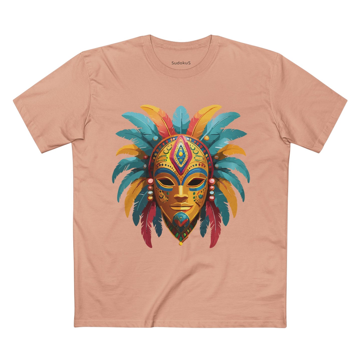 Mask Shirt, Shirt with Face - SudokuS