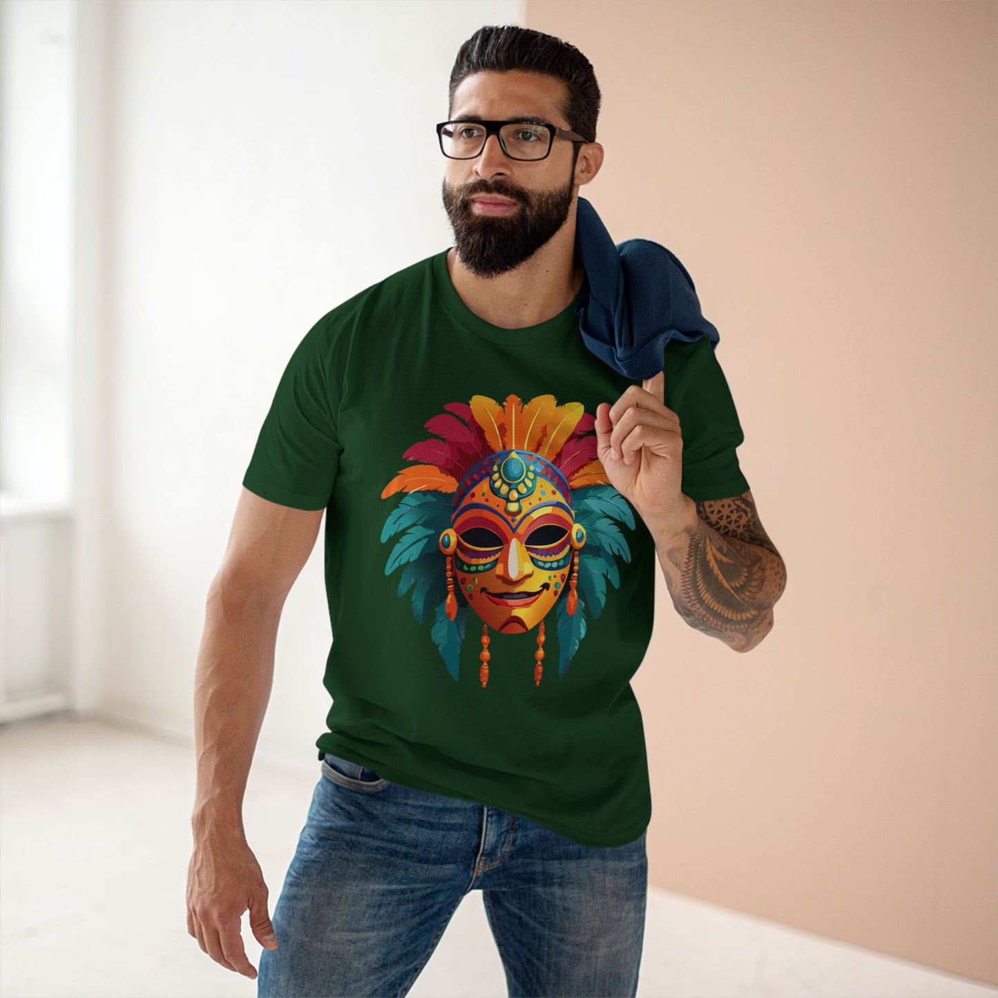 Mask Shirt, Shirt with Face - SudokuS