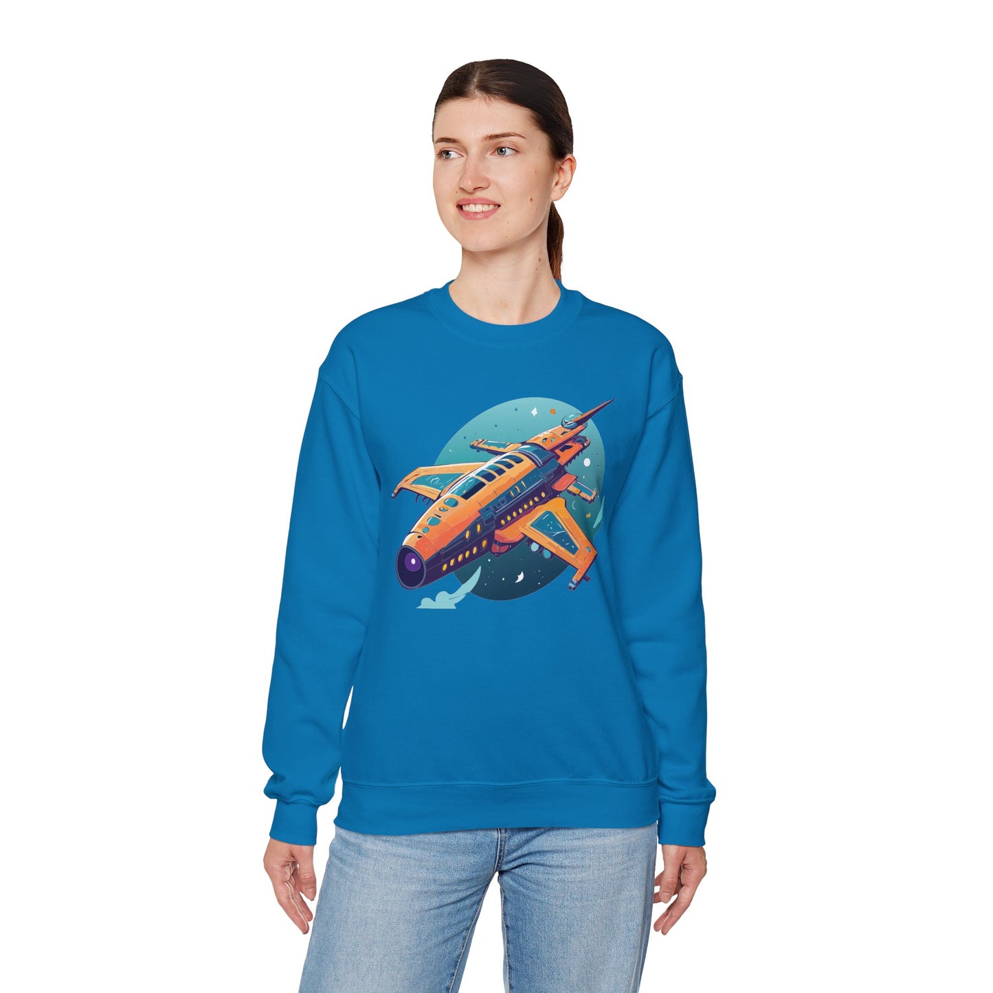 Space Shuttle Sweatshirt, Cosmic Sweatshirt, Astronaut Sweatshirt, Space Cosmic Sweatshirt