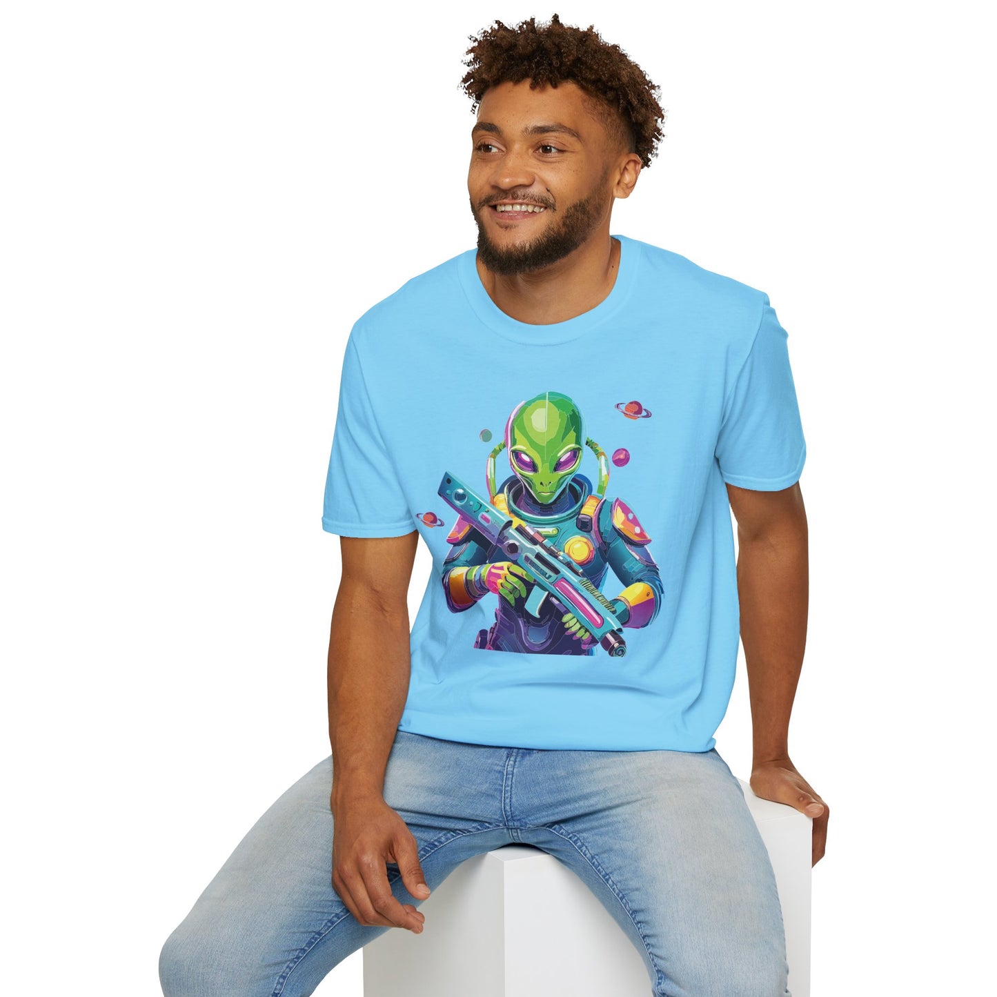 Alien T Shirt, Cosmos Shirt, Shirt with Aliens, Cosmo Shirts