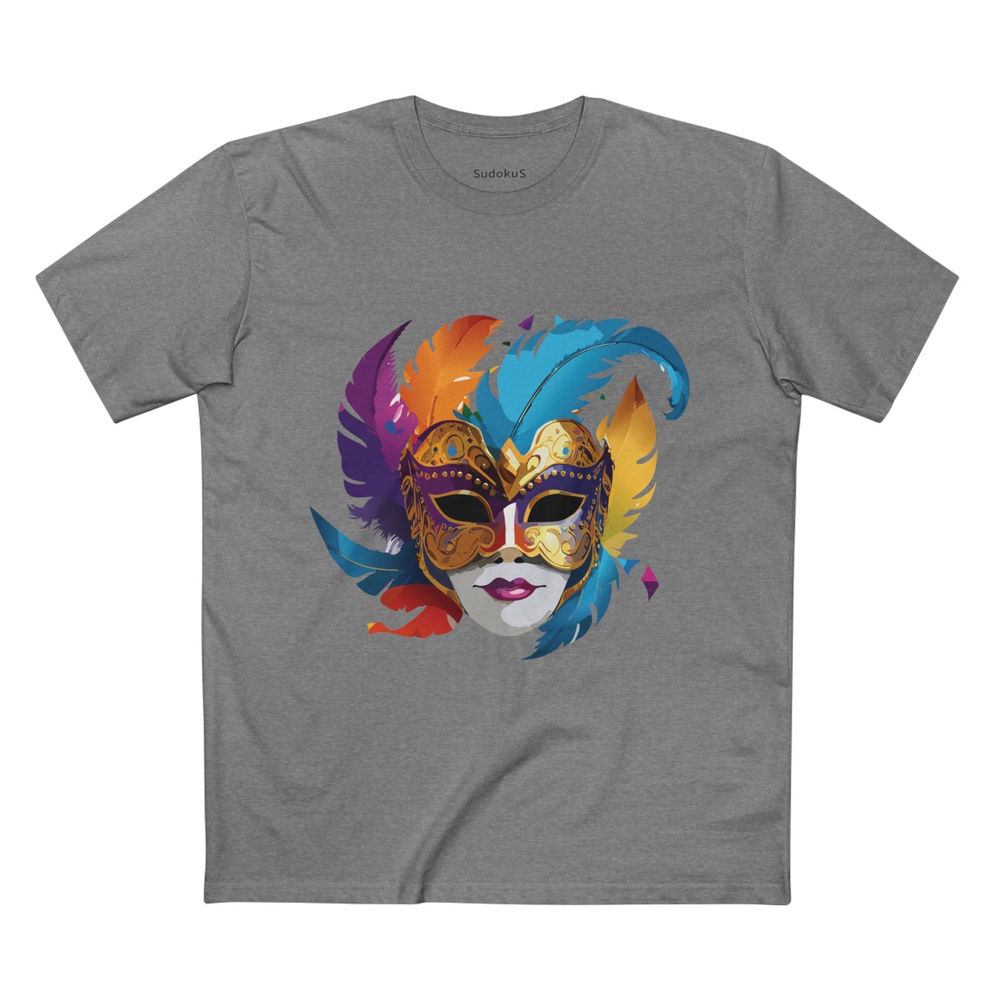 Mask Shirt, Shirt with Face - SudokuS