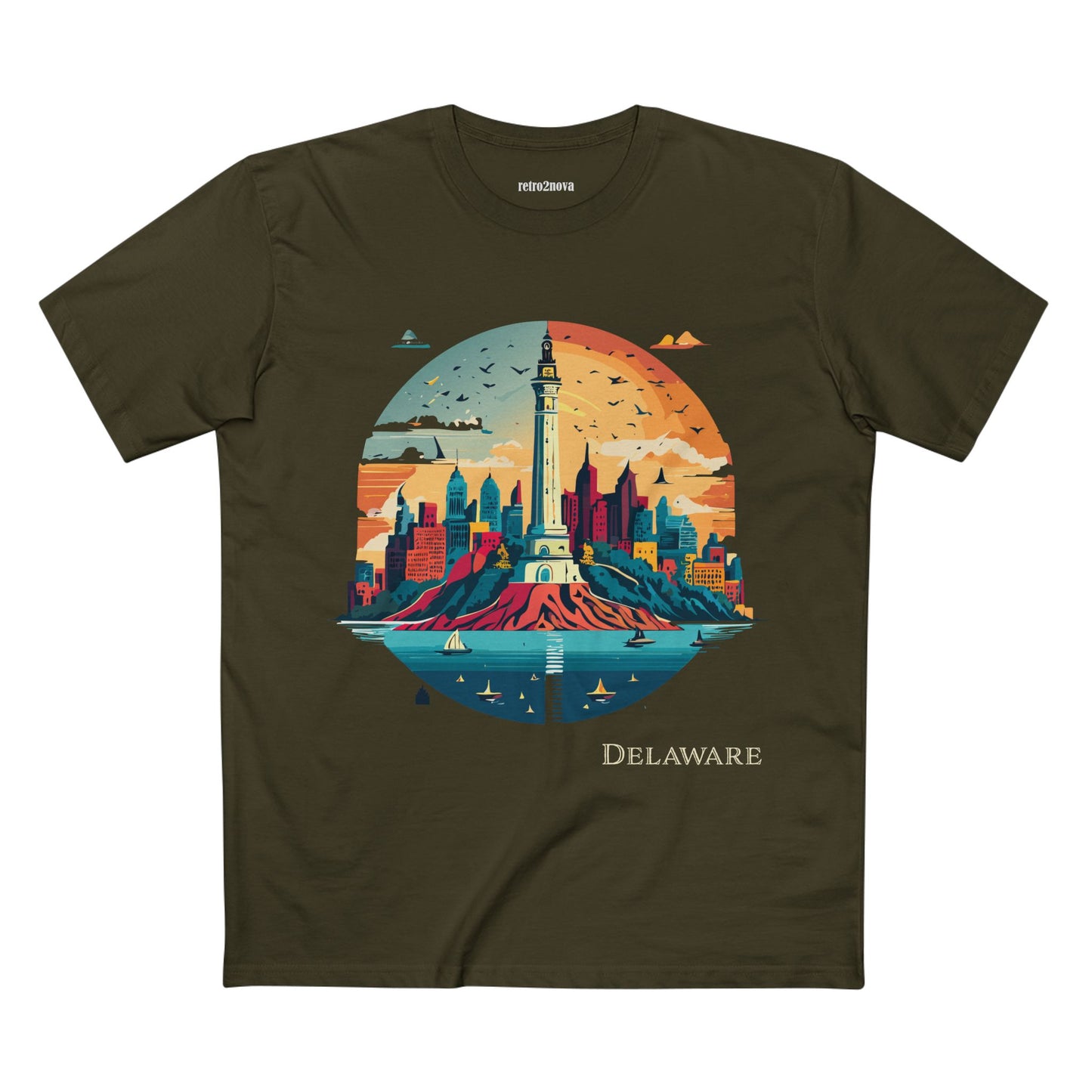 US State Shirts, Delaware Shirt