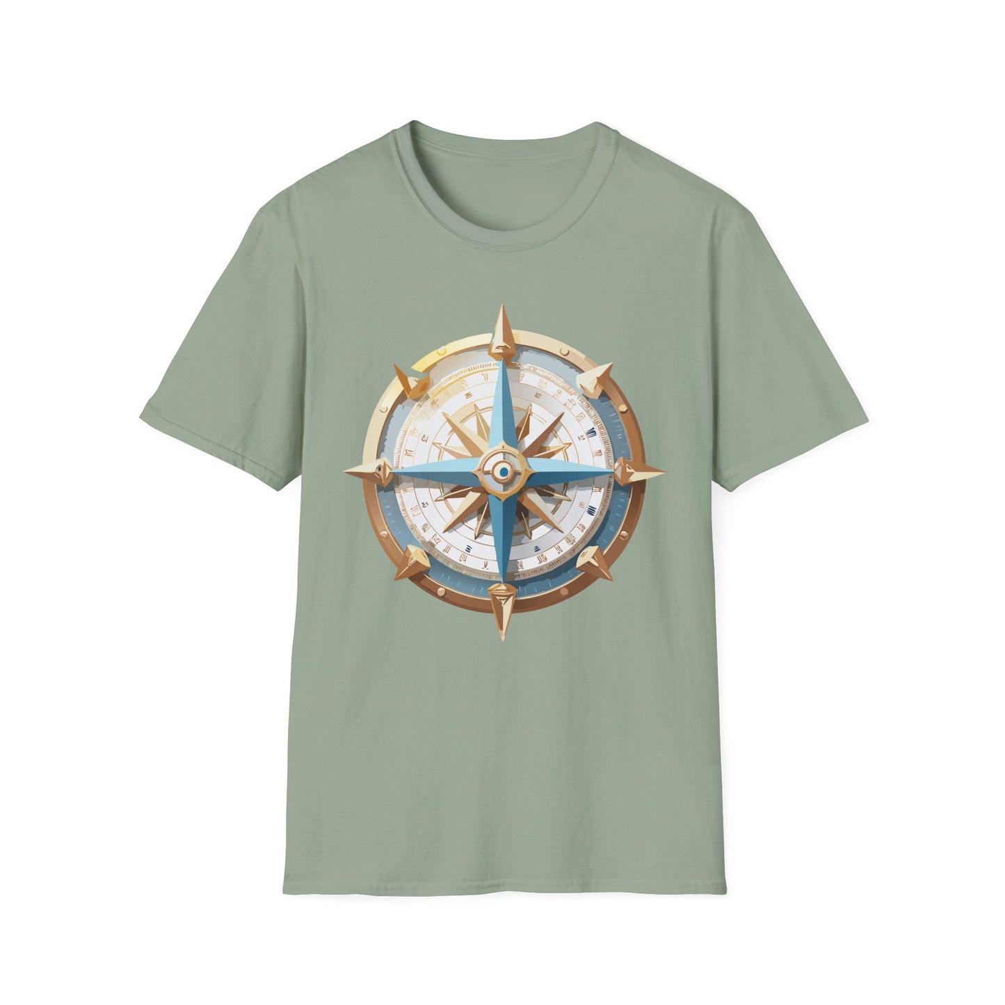 Compass T Shirt, Compass Shirt, Shirt with Compass, Navigator Shirt