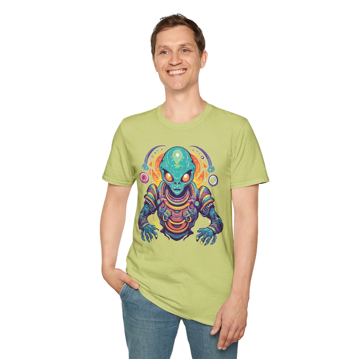 Alien T Shirt, Cosmos Shirt, Shirt with Aliens, Cosmo Shirts