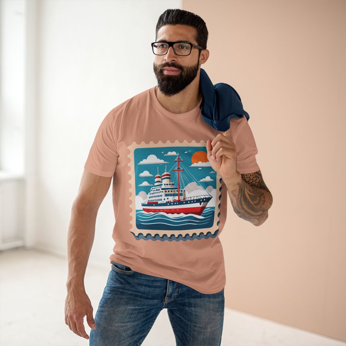 Stamp Shirt, Postage Stamp Shirt