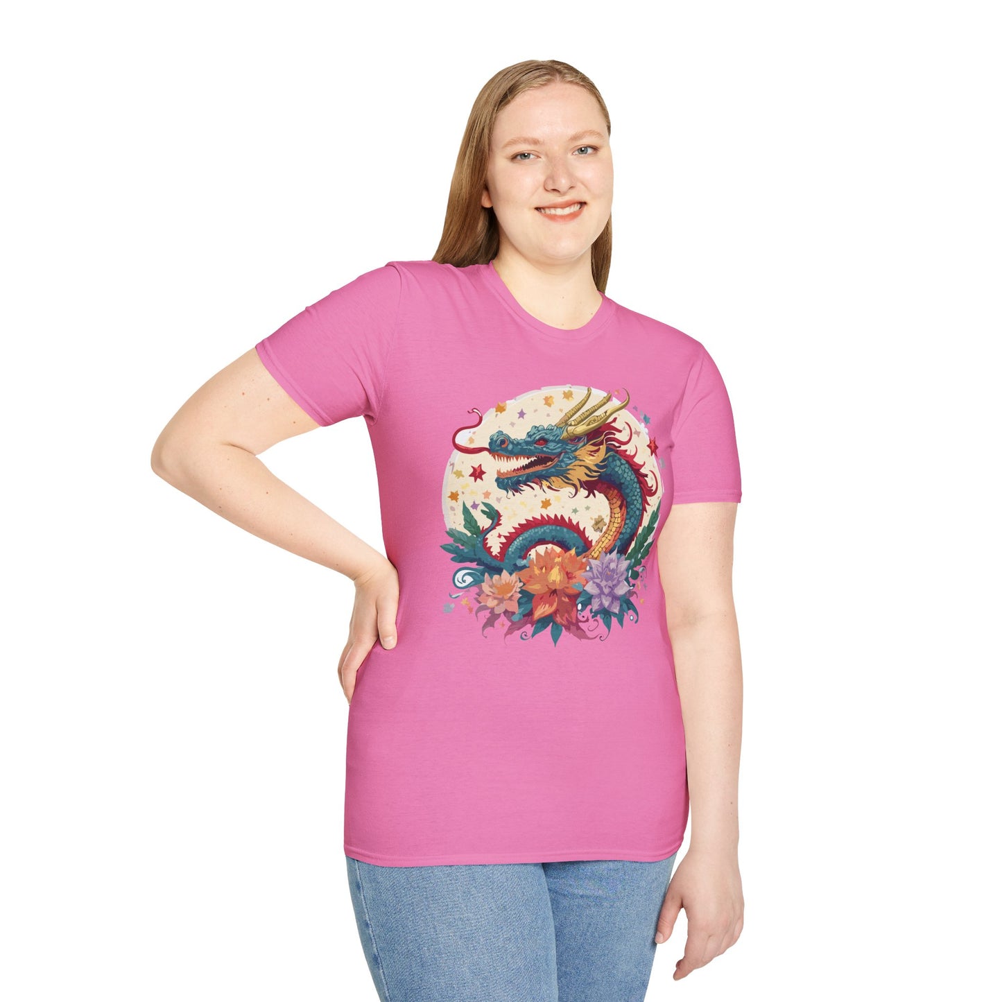 Dragon T Shirt, Dragon Shirt, Shirt with Animals, Animal Shirt