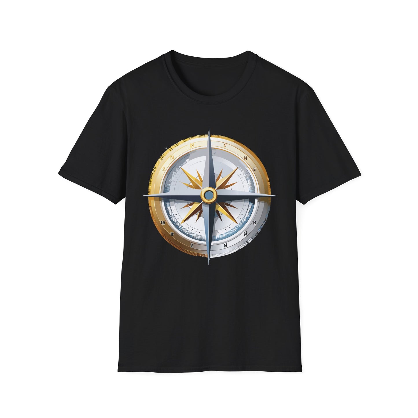 Compass T Shirt, Compass Shirt, Shirt with Compass, Navigator Shirt