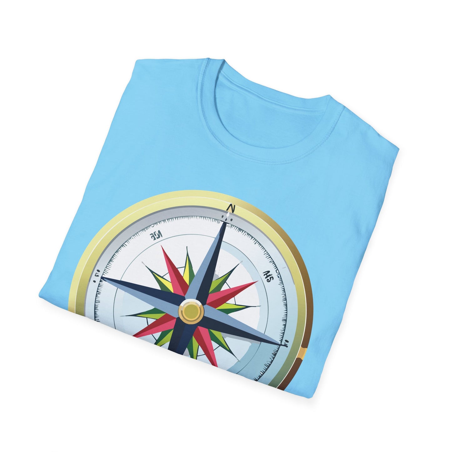 Compass T Shirt, Compass Shirt, Shirt with Compass, Navigator Shirt
