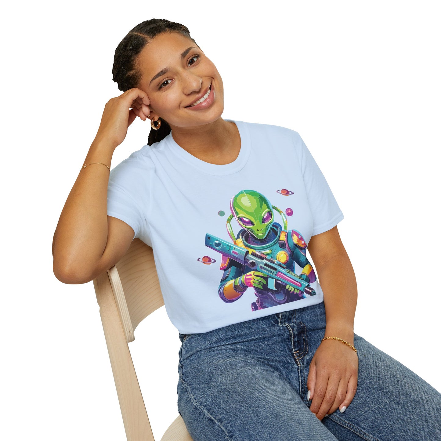 Alien T Shirt, Cosmos Shirt, Shirt with Aliens, Cosmo Shirts