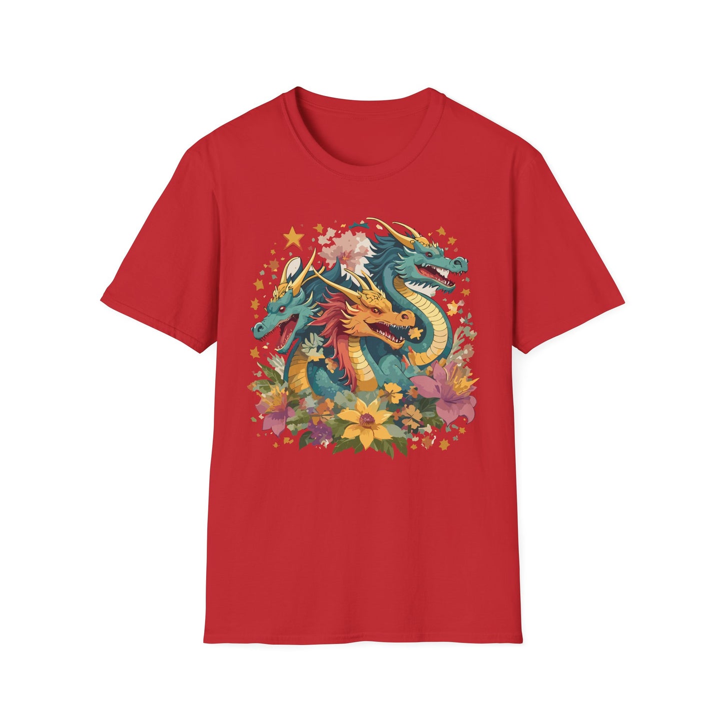 Dragon T Shirt, Dragon Shirt, Shirt with Animals, Animal Shirt