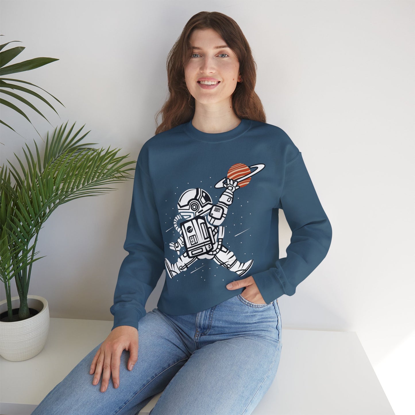 Space Shuttle Sweatshirt, Cosmic Sweatshirt, Astronaut Sweatshirt, Space Cosmic Sweatshirt