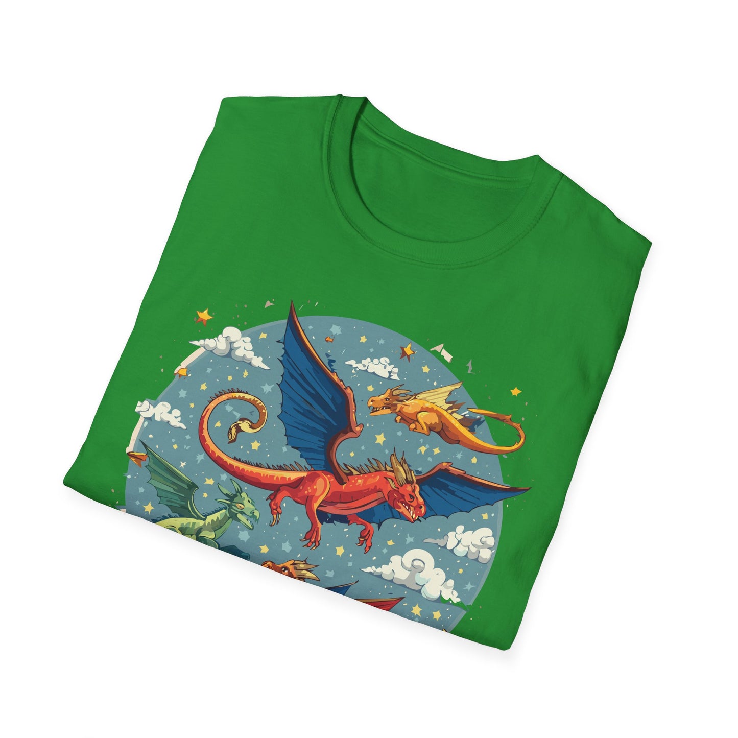 Dragon T Shirt, Dragon Shirt, Shirt with Animals, Animal Shirt