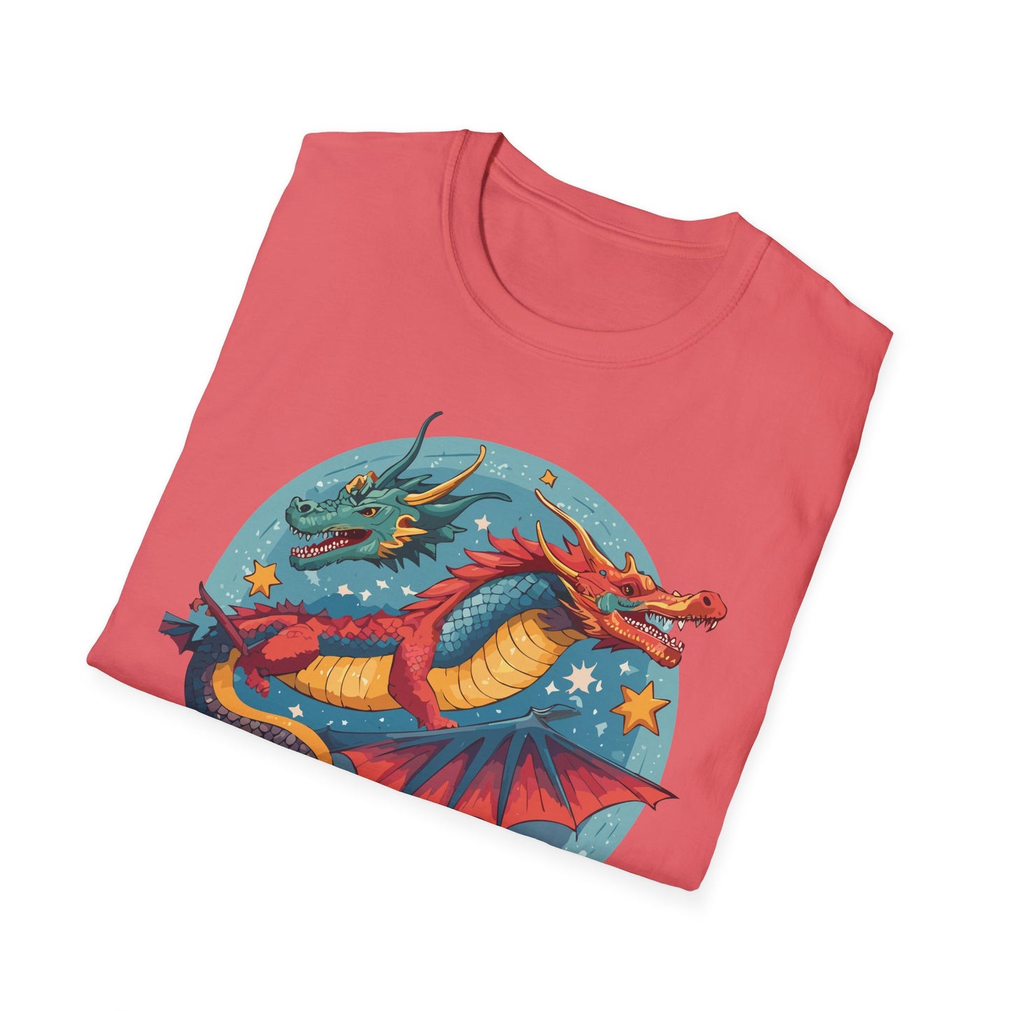 Dragon T Shirt, Dragon Shirt, Shirt with Animals, Animal Shirt