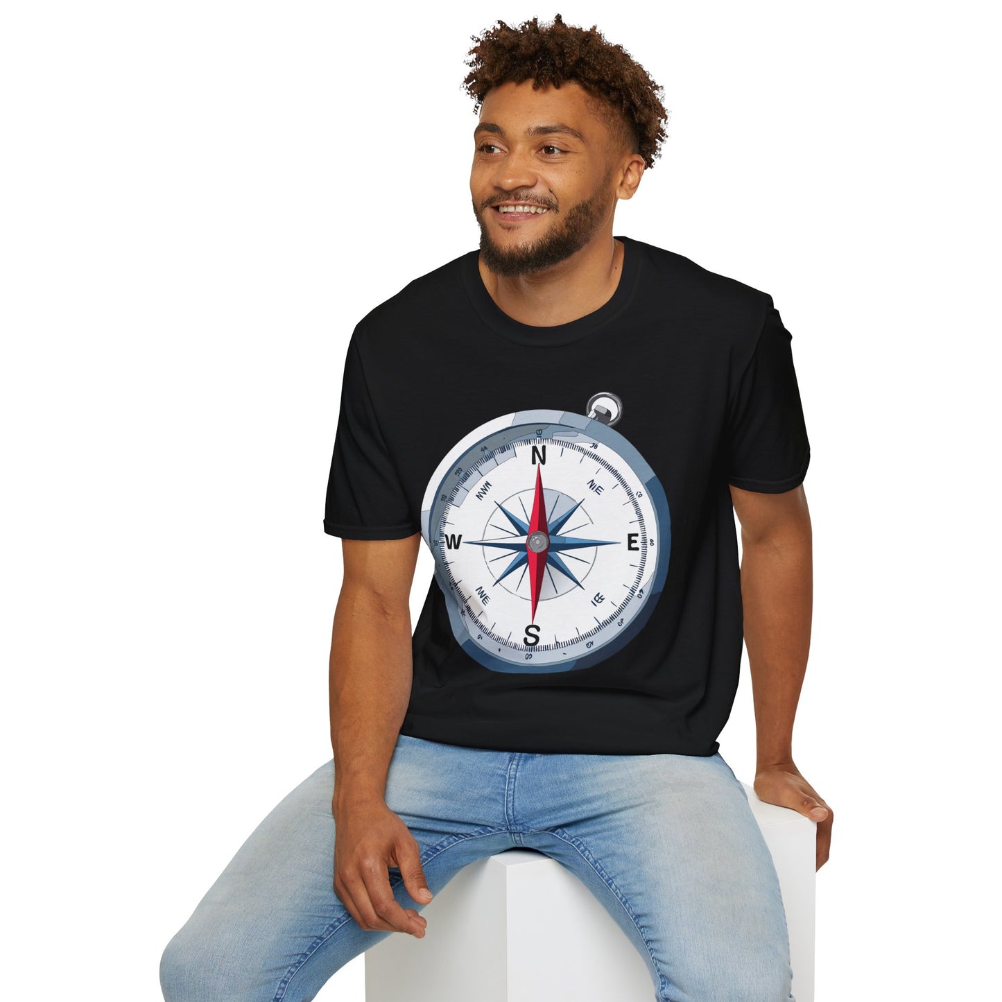 Compass T Shirt, Compass Shirt, Shirt with Compass, Navigator Shirt