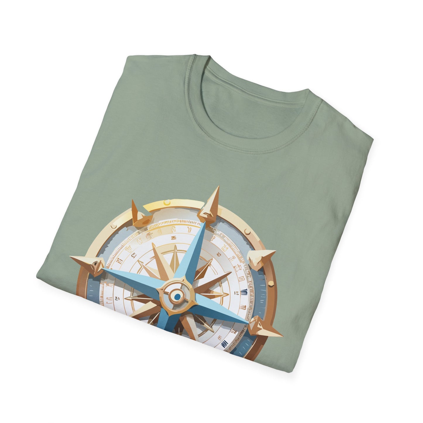 Compass T Shirt, Compass Shirt, Shirt with Compass, Navigator Shirt