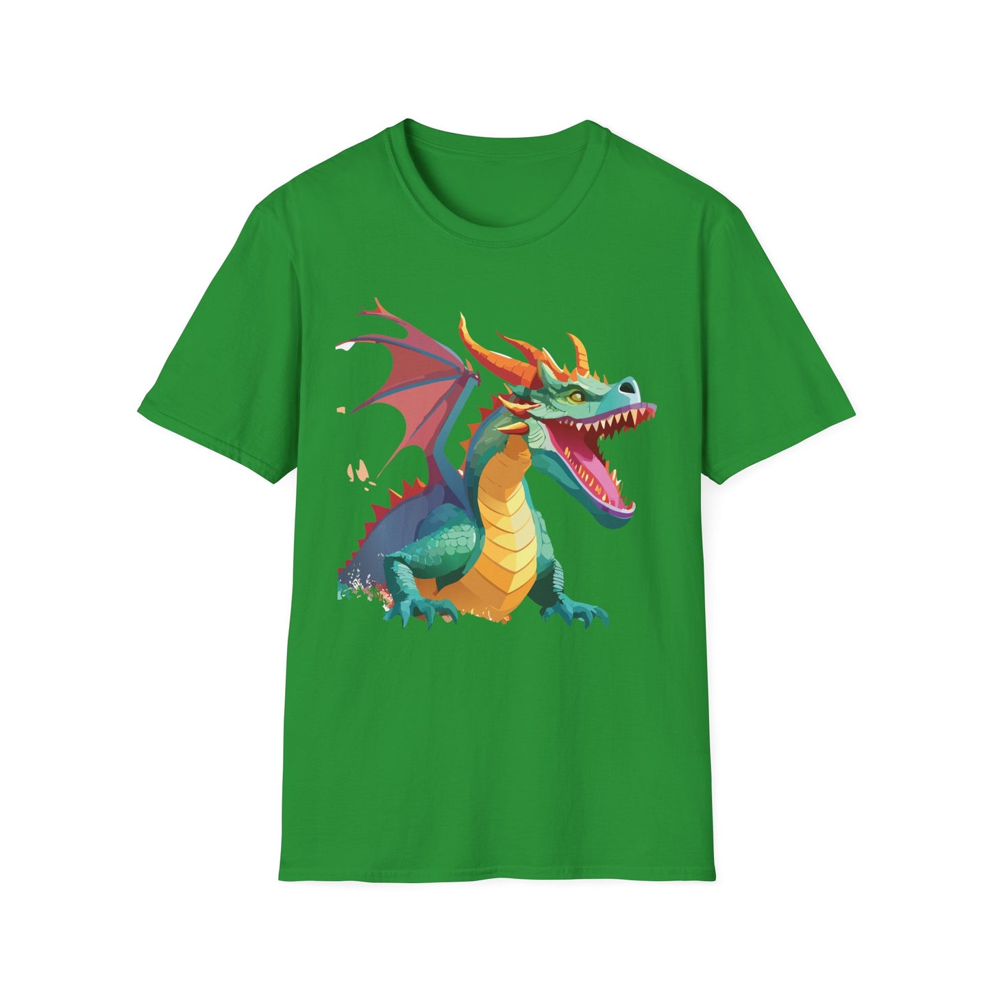 Dragon T Shirt, Dragon Shirt, Shirt with Animals, Animal Shirt