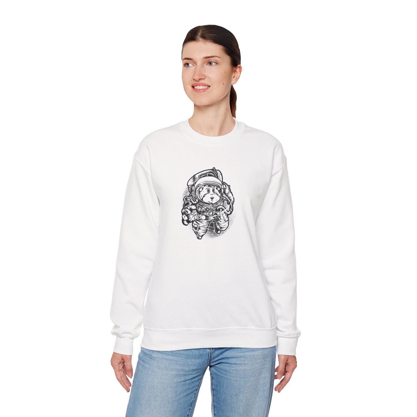Space Shuttle Sweatshirt, Cosmic Sweatshirt, Astronaut Sweatshirt, Space Cosmic Sweatshirt