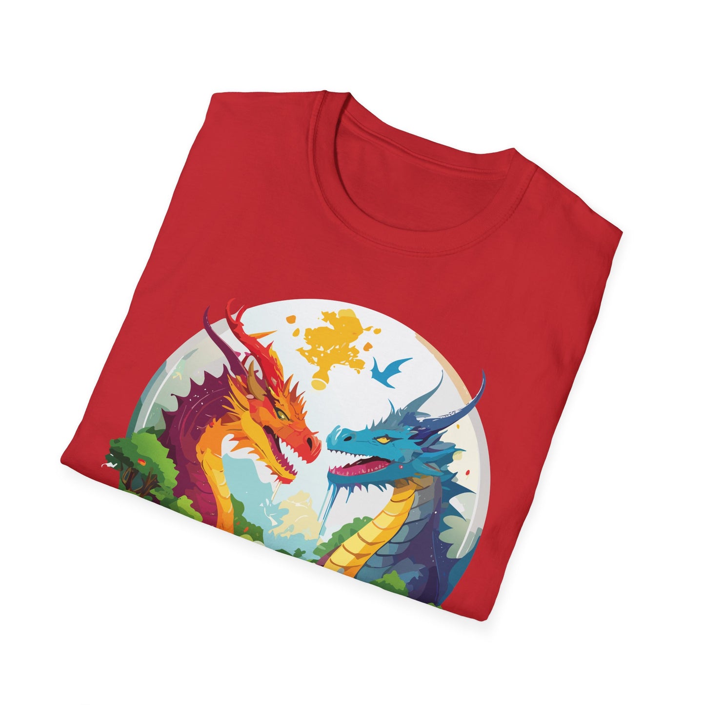Dragon T Shirt, Dragon Shirt, Shirt with Animals, Animal Shirt